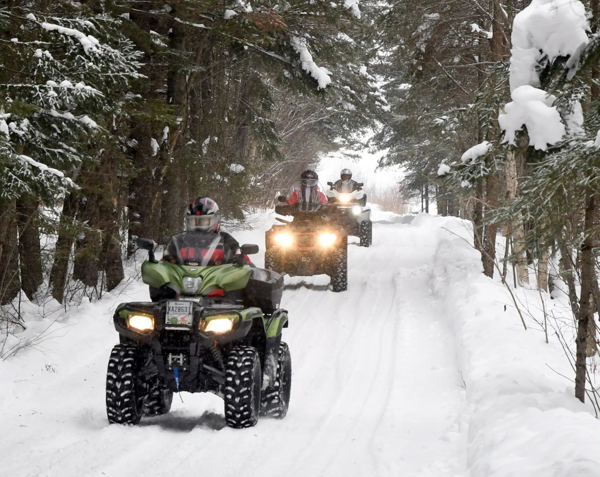 Conduire son quad l’hiver en toute sécurité