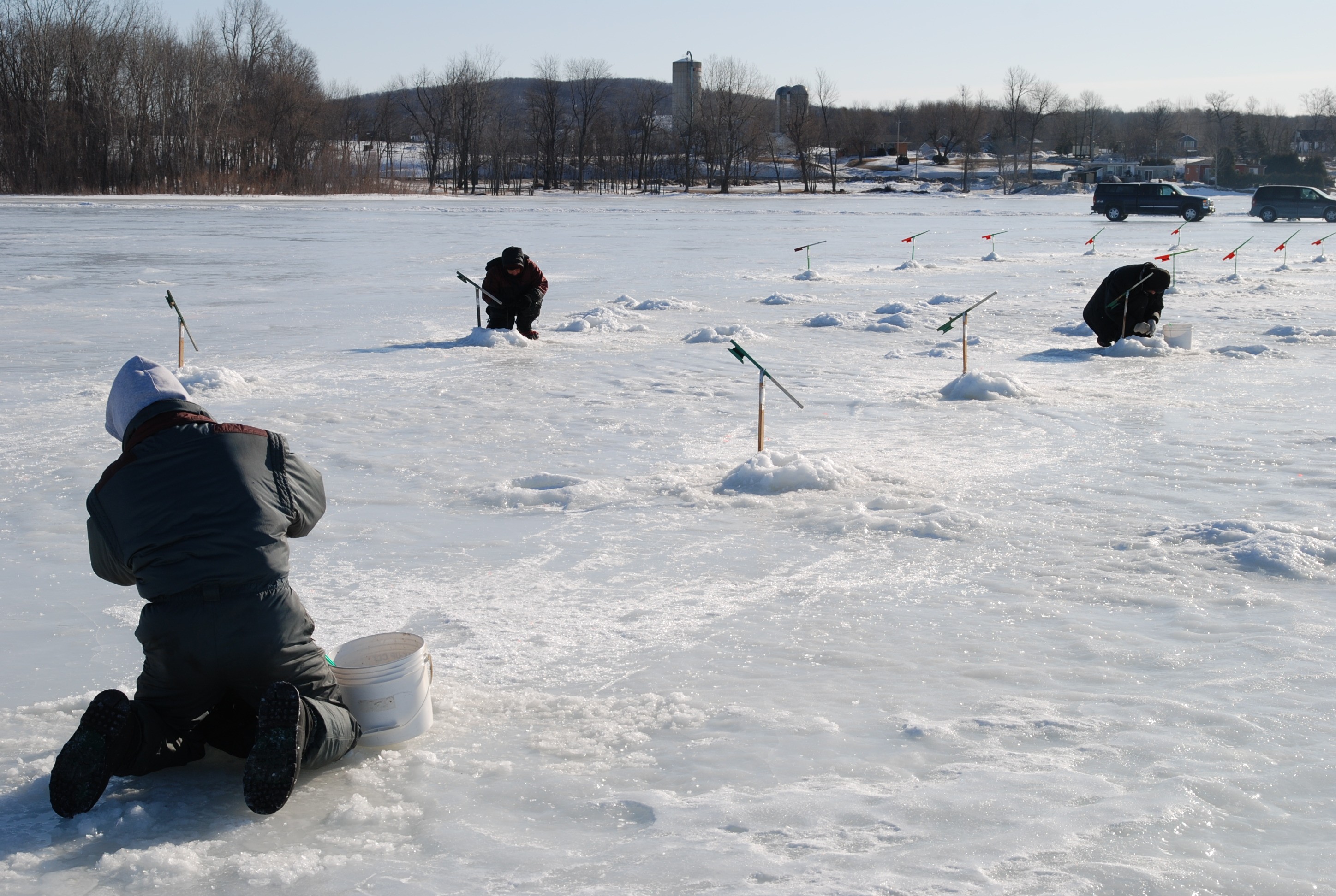 Ouverture d’une partie du lac McGregor à la pêche d’hiver pour une journée