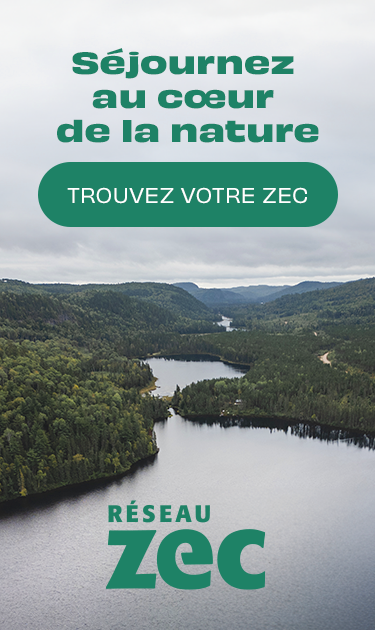 Réseau Zec - encart automne 2024